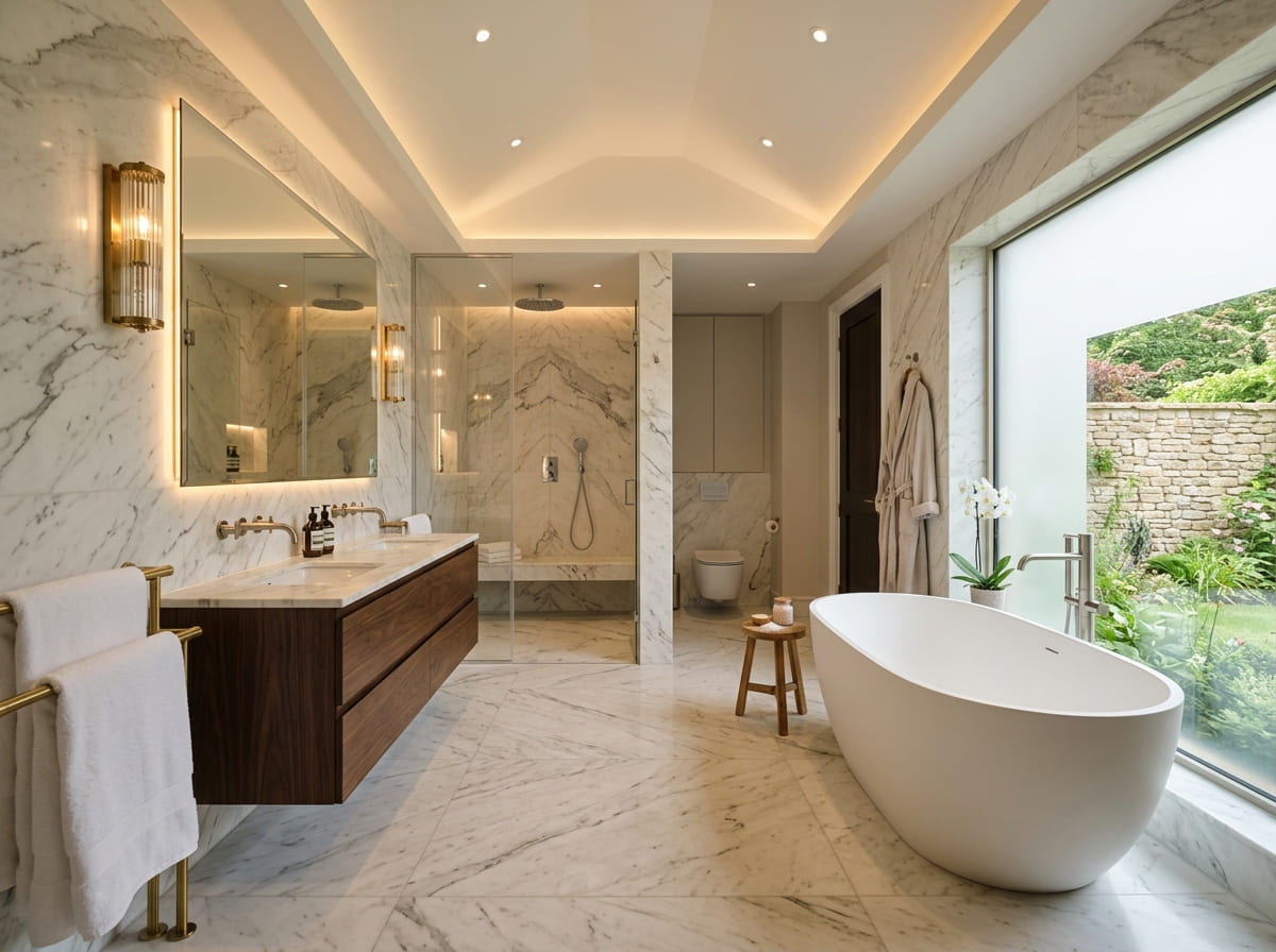 Custom Bathroom Renovation in Mercedes