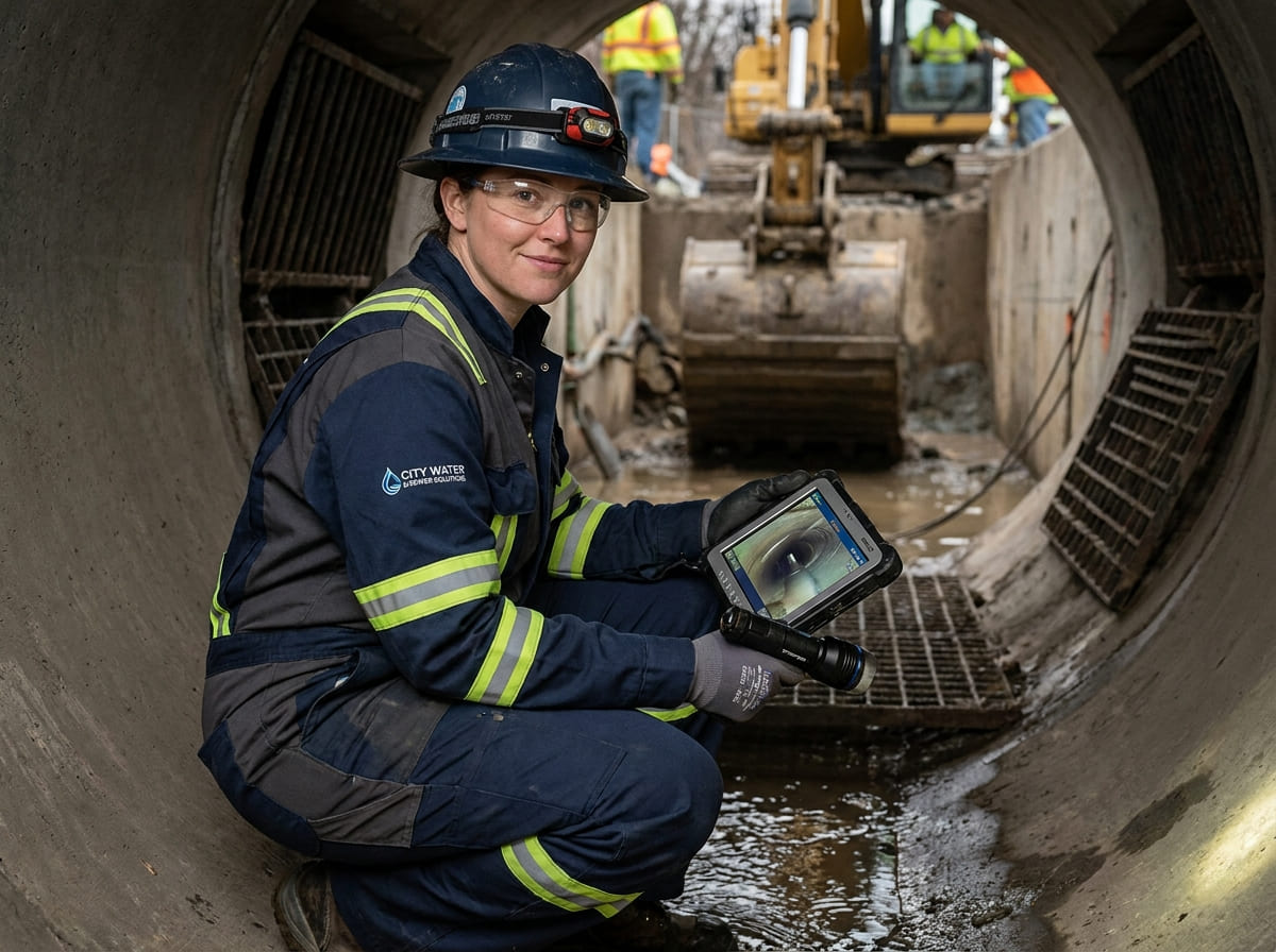 Sewer Line Inspection & Replacement in Mercedes